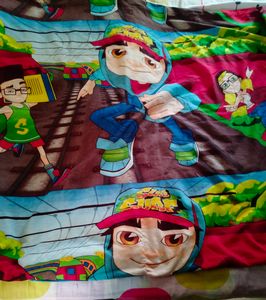 Hurry!!!! Subway Surfers Themed Bedspread