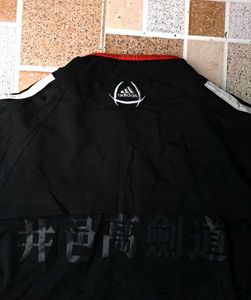 Adidas Black and Red Track Jacket