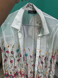 Floral Embroidered Top