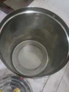 New Ununed Stainless Steel Container