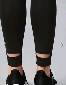 HRX Rapid Dry Black Gym Tights