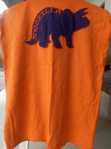 Orange &#34;Snoozilla&#34; T-Shirt