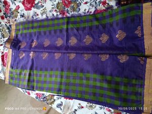 Elegant Purple Saree Blouse💜