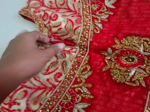 Red Anarkali