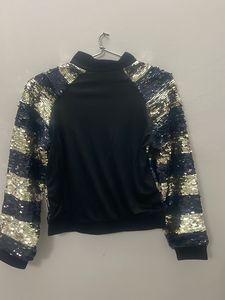 Sequence Black Jacket For Girl