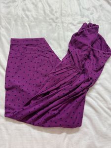 Purple Kurta Set with Dupatta