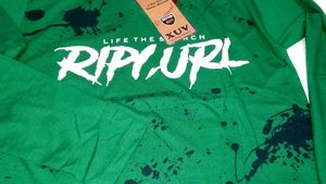 XUV Green Graphic Long Sleeve Tee