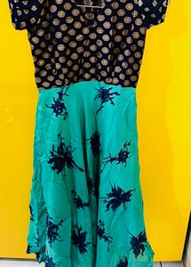 Floral Print Dress Handmade