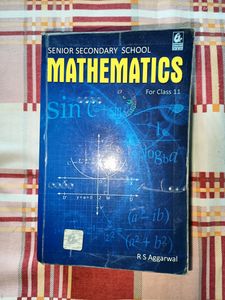 Class 11 Rs Aggrawal Mathematics Book