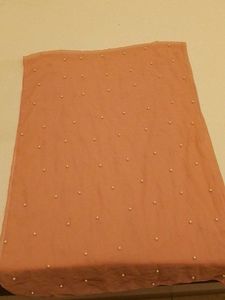 SET OF 2 Pearl Net scarf