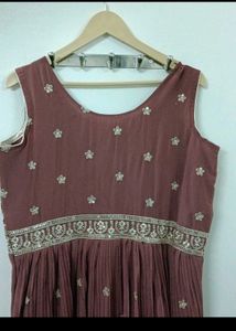 HEAVLY WORKED WEDDING GOWN WITH DUPATTA