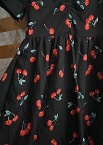 Cute Cherry Print dress