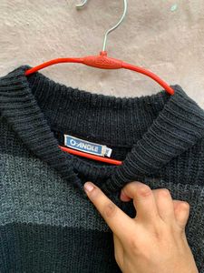 Angle orignal Striped Knit Sweater