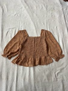 Ruffled Crop Top