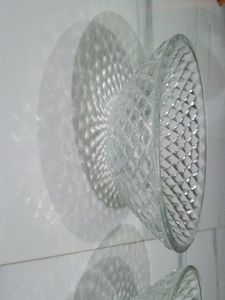 2 Small Glass Bowls