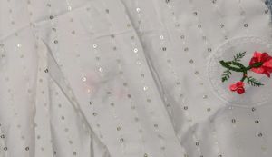 White Embroidered Kurta With Plazzo