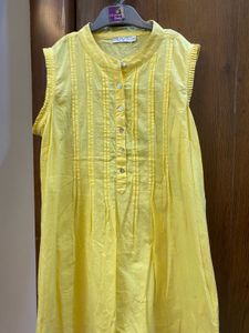 Yellow Tunic Top