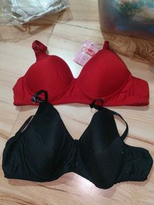 Red & Black bra combo Bundle.