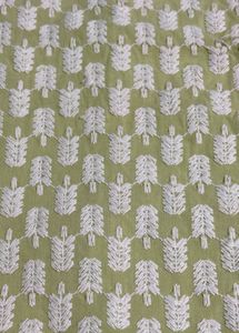 Embroidered Green Kurta
