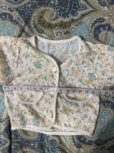 Floral Baby Shrug