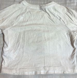 Graphic Print crop top