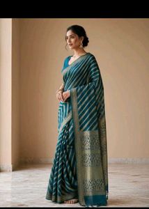 organza saree
