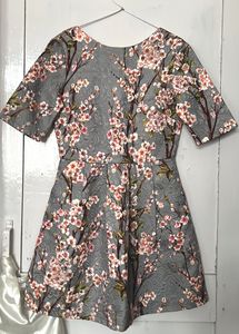 Cherry blossom Print Patterned Dress