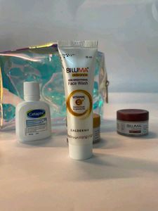 DEAL!! Cetaphil &amp; Biluma Skincare Kit With Bag New