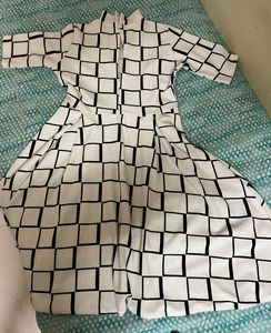 Checkered Mini Dress