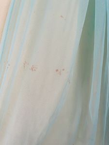 Blue Embellished Anarkali Dress