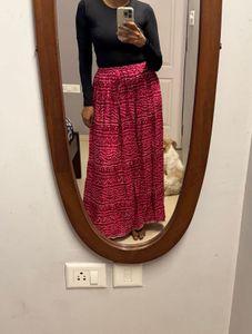 Ethnic Skirt with zari border