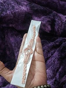 New Rose Gold Colour Women Bracelet