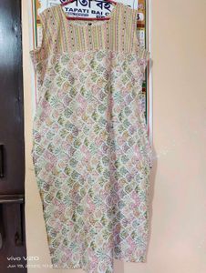 Combo 2 Type Kurti Purpal 💜and Yellow 💛