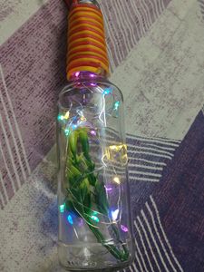1 DECORATIVE HANGING GLASS LAMP MULTICOLOUR