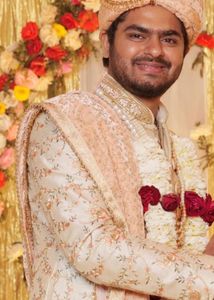 Groom Sherwani, Pagdi,mala,pajami&amp; Dupptta