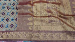 Good Condition Pure Gadwal Tissue Saree For Sale