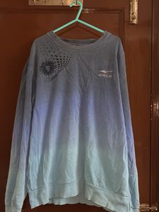 ERKE Gradient Blue Sweatshirt