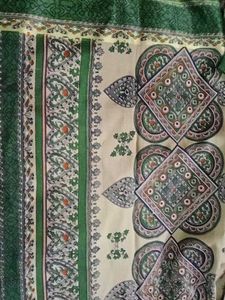 olive colour silk saree