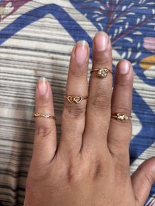 Gold Ring Set