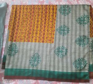 Set of Two Printed Sarees