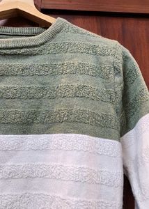 Color Block Striped Sweater