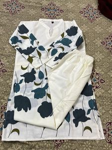 Elegant Floral Kurta Set
