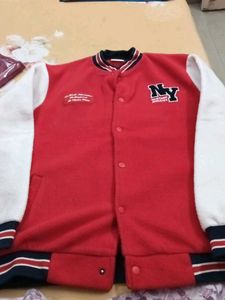 Red NY Varsity Jacket