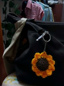 Sunflower Keychain