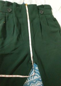 Heavy Dark Green Trouser
