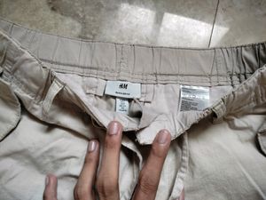 H&amp;m Cargo Trousers Relaxed Fit