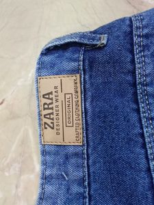 blue cargo jeans