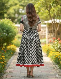 Chic Polka Dot Fit &amp; Flare Dress👗