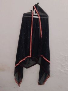 Elegant Black Dupatta