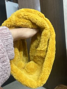 Yellow Warm Scarf